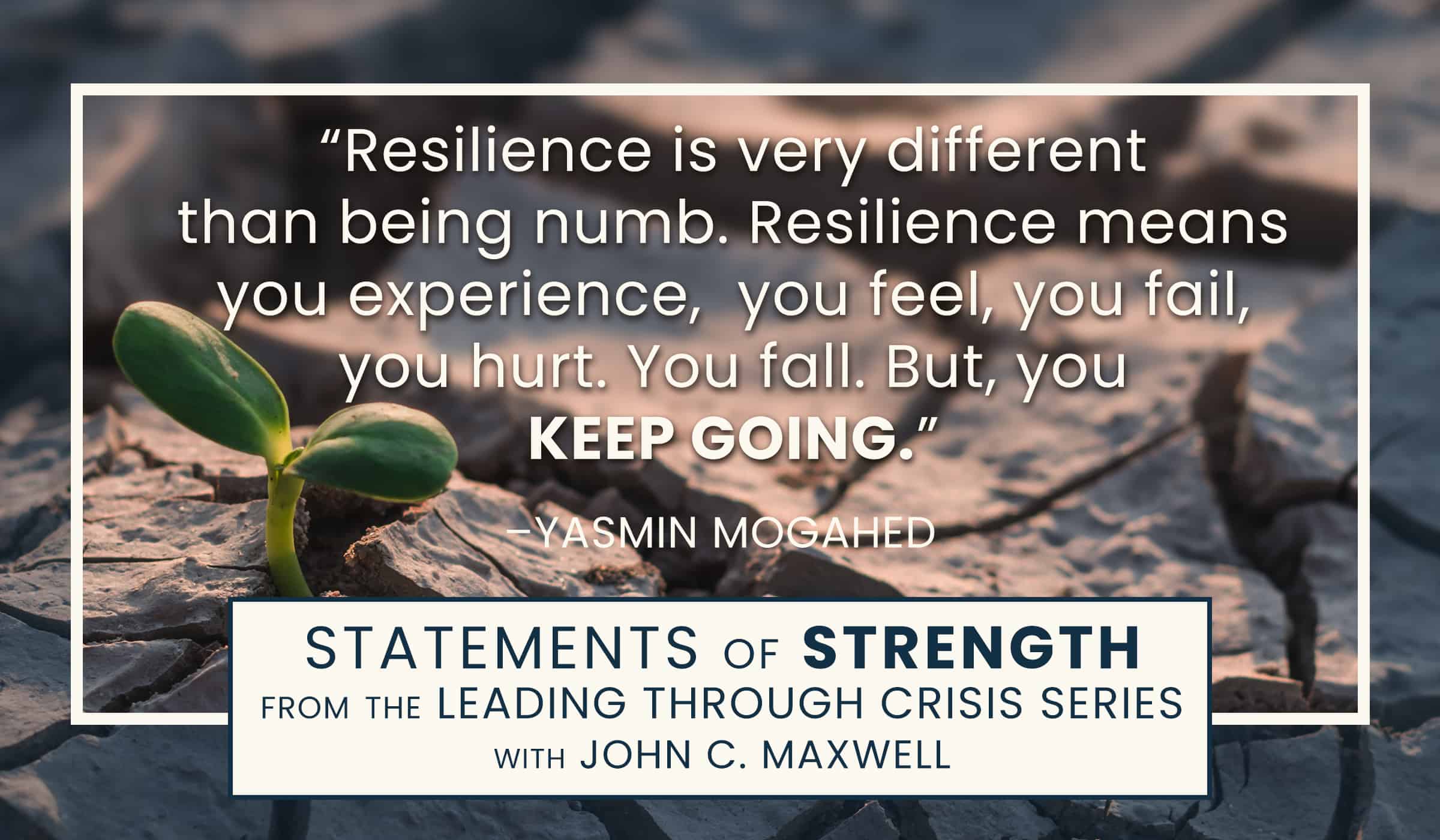 image of quote picture with quotation from yasmin mogahed on resilience