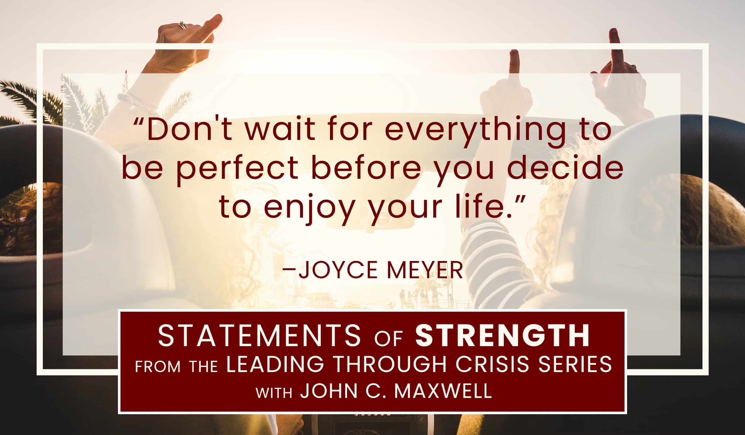 image of quotation picture with text quote from joyce meyer